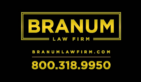 LOGO: Branum Law Firm - BranumLawfirm.com 800.318.9950